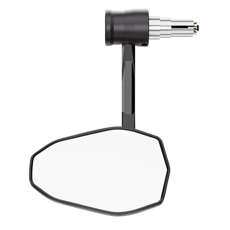 Lenkerendenspiegel mit LED Blinker Highsider Pro Victory-Rim, Schwarz, E-geprüft