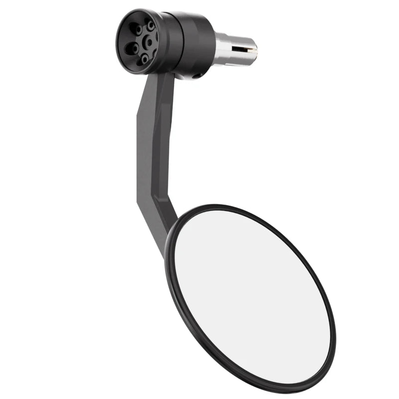 Lenkerendenspiegel mit LED Blinker Highsider Pro Montana-Rim, Schwarz, E-geprüft