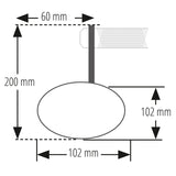 Lenkerendenspiegel mit LED Blinker Highsider Pro Montana-Rim, Schwarz, E-geprüft