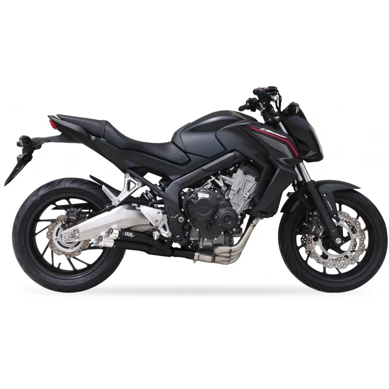 Komplettanlage IXIL Dual Hyperlow Black XL für Honda CB /CBR 650 R (14-20)