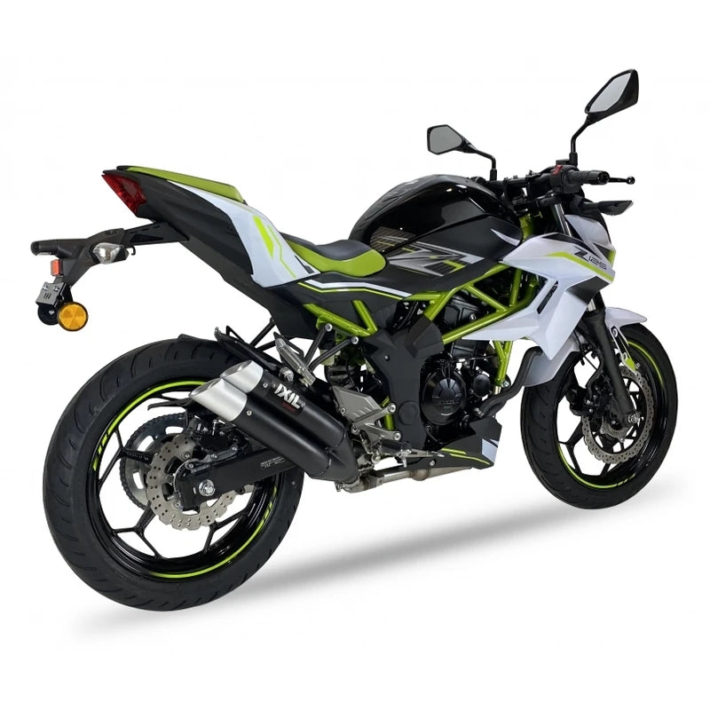 Endschalldämpfer IXIL Hyperlow Black XL für Kawasaki Z 125 /250 Ninja 125 /250