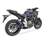 Komplettanlage IXIL Dual Hyperlow Black XL für Yamaha MT-07 XSR 700 Tracer 700