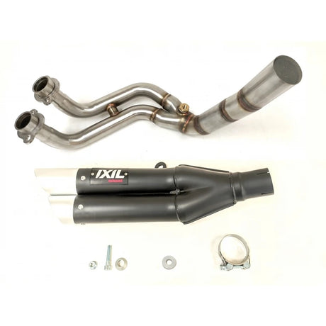 Komplettanlage IXIL Dual Hyperlow Black XL für Yamaha MT-07 XSR 700 Tracer 7