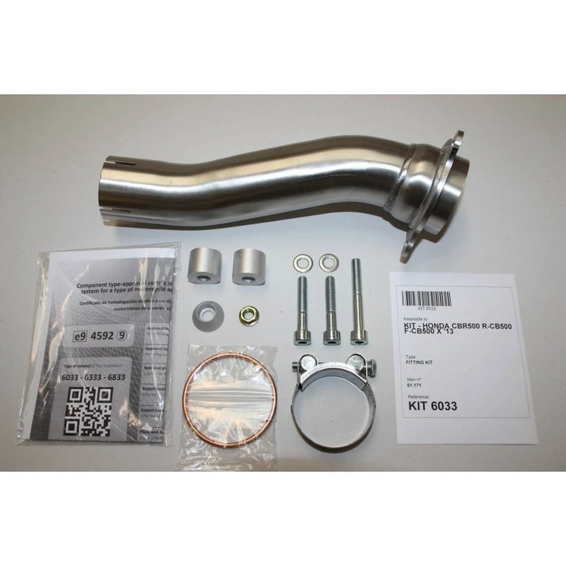 Endschalldämpfer IXIL Hexoval Xtrem für Honda CB 500 CBR 500 R (13-18)