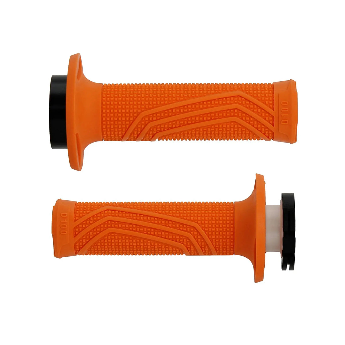 Griffgummi Paar Domino D-Lock D100, für 2 Kabel Gaszug, Länge 125/130 mm