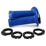 Griffgummi Paar Domino D-Lock D100, für 2 Kabel Gaszug, Länge 125/130 mm
