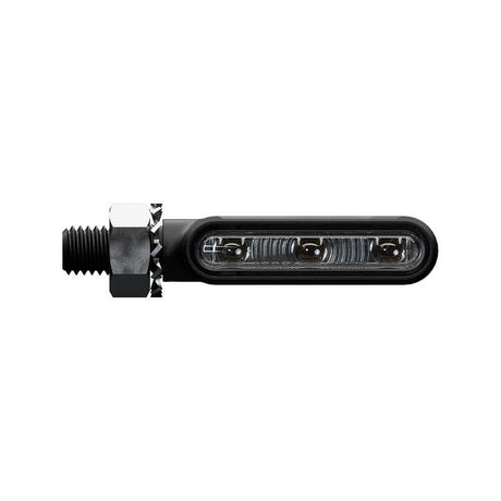LED-Blinker Paar Highsider Ventura-Trek schwarz, Getönt, M8, E-geprüft, 12V/1,7W