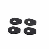 Blinker Montageplatten Highsider Smart schwarz, ABS, 40x27 mm, Ø 8,5 mm, Honda