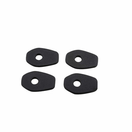 Blinker Montageplatten Highsider Smart schwarz, ABS, 40x27 mm, Ø 8,5 mm, Honda