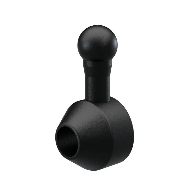 Blinkeradapter Paar Highsider Pro vorne, Schwarz, für Harley-Davidson Modelle