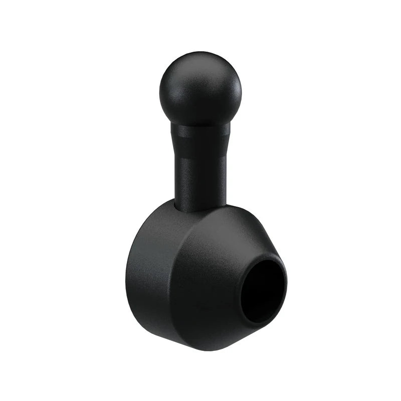 Blinkeradapter Paar Highsider Pro vorne, Schwarz, für Harley-Davidson Modelle