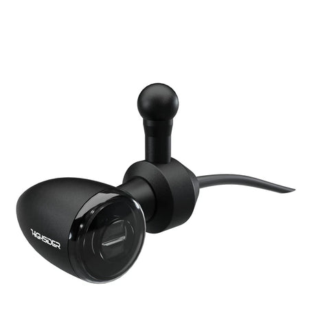 Blinkeradapter Paar Highsider Pro vorne, Schwarz, für Harley-Davidson Modelle