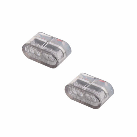 LED-Einbaublinker mit Rück- & Bremslicht Highsider Little Star-MX Pro 3in1