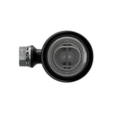 LED-Rücklicht Highsider Akron-X schwarz, Klar, Ø 39 mm, E-geprüft, 12V/0,1W