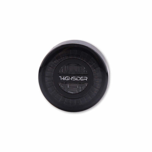 LED-Rücklicht Highsider Pro Rocket, Schwarz, Glas Getönt, E-geprüft, M8, Ø 45 mm