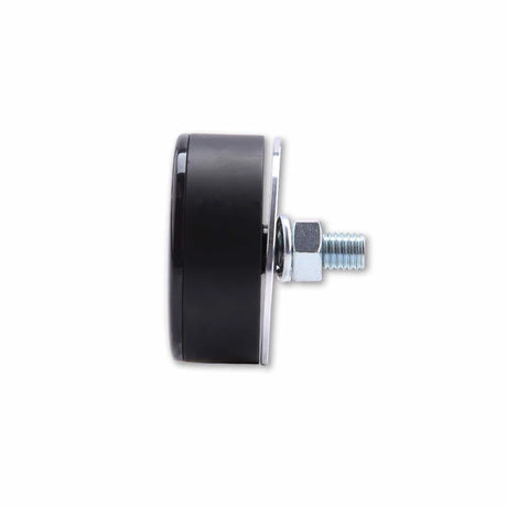 LED-Rücklicht Highsider Rocket schwarz, Alu, Getönt, Ø 45 mm, M8, E-geprüft, 12V