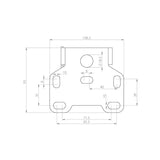 Kennzeichenhalter Highsider Akron-RS Pro Universal Typ 4