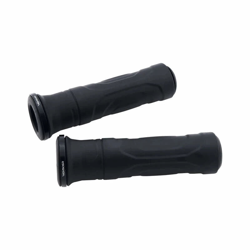 Griffgummi Paar Highsider Montana Schwarz, Ø Innen 20/23 mm, Länge 125 mm