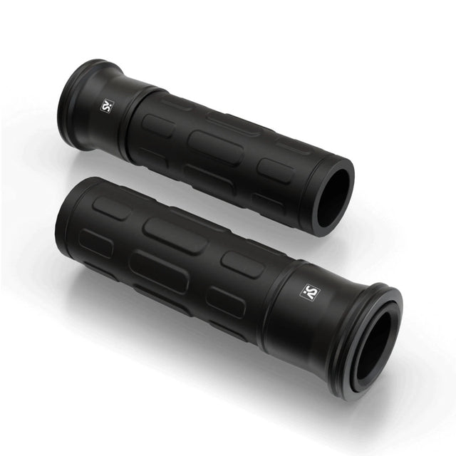 Lenkergriffe Paar Shin-Yo Circula-S Schwarz, Ø Innen 20/23 mm, Länge 125 mm
