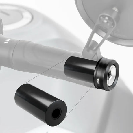 Lenkeradapter für Lenkergewichte Highsider Pro, Ø 17,4 mm, für Honda Lenker