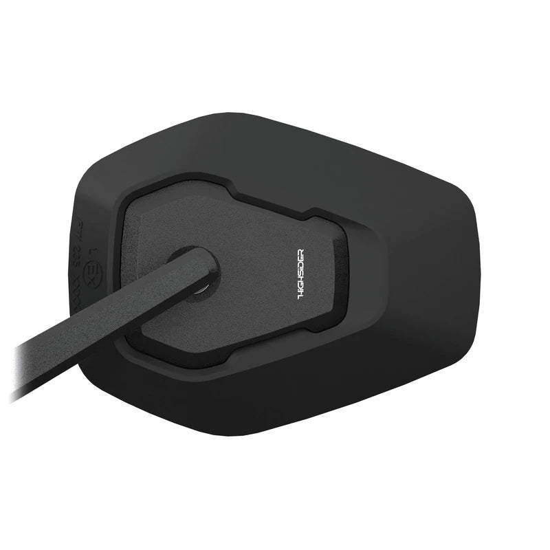 Lenkerspiegel Paar Highsider Pro Ventura-Trek schwarz, Alu & ABS, E-geprüft, M10