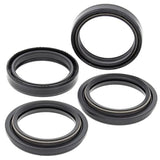 Gabelsimmerring Satz mit Staubkappen – 46x58x10,5 mm – Indian Kawasaki Suzuki