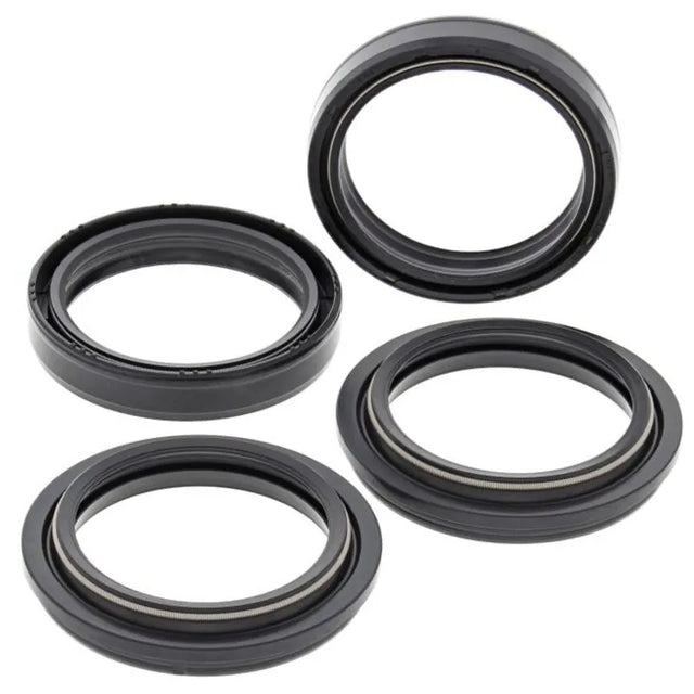 Gabelsimmerring Satz mit Staubkappen – 46x58x10,5 mm – Indian Kawasaki Suzuki