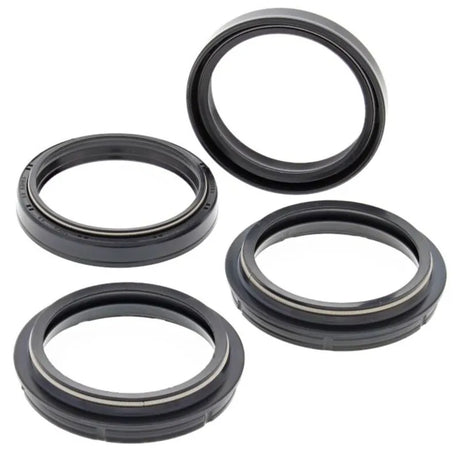 Gabelsimmerring Satz mit Staubkappen – 48x58x8,5/10,3 mm – Beta Suzuki Yamaha