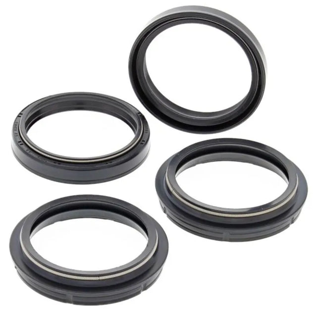 Gabelsimmerring Satz mit Staubkappen – 48x58x8,5/10,3 mm – Beta Suzuki Yamaha