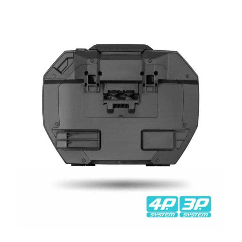 Erweiterbarer Seitenkoffersatz SHAD SH38X Aluminium für 3P & 4P System