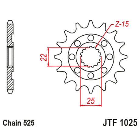 Ritzel JTF 1025