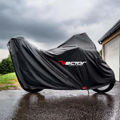 Abdeckplane Vector H2O Topcase & Scheibe schwarz, Außen, Polyester
