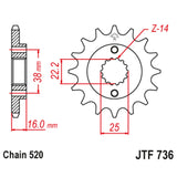 Ritzel JTF 736