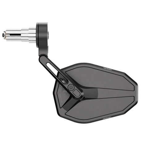 Lenkerendenspiegel Highsider Pro Victory-Slim Evo, Schwarz, E-geprüft, Ø 12-22 mm