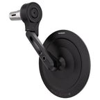 Lenkerendenspiegel Highsider Pro Montana-Slim, Kurz, Schwarz, Klemmung 12-22 mm