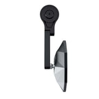 Lenkerendenspiegel Highsider Pro Stealth-X5 Evo Short, Schwarz, Klemmung 12-22 mm