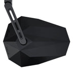 Lenkerendenspiegel Highsider Pro Stealth-X5 Evo Short, Schwarz, Klemmung 12-22 mm