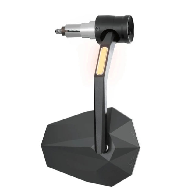 Lenkerendenspiegel mit LED Blinker Highsider Pro Stealth-Rim X7, E-geprüft