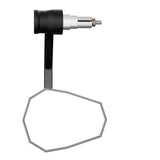 Lenkerendenspiegel mit LED Blinker Highsider Pro Stealth-Rim X7, E-geprüft