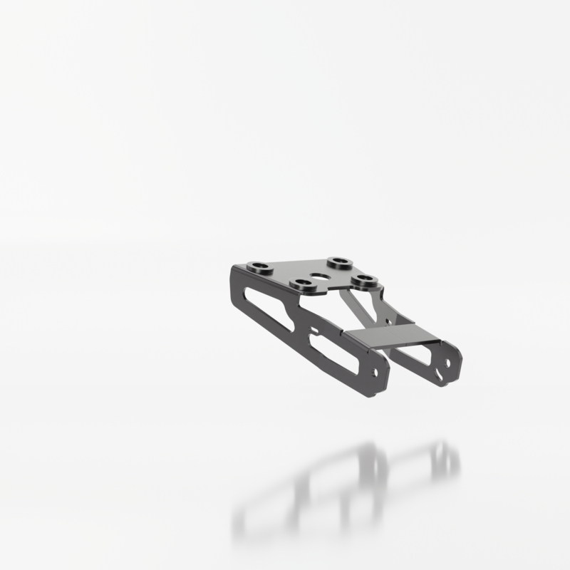 Kennzeichenhalter HIGHSIDER AKRON-RS Pro für Suzuki GSX-8R (24-) GSX-8S (23-)