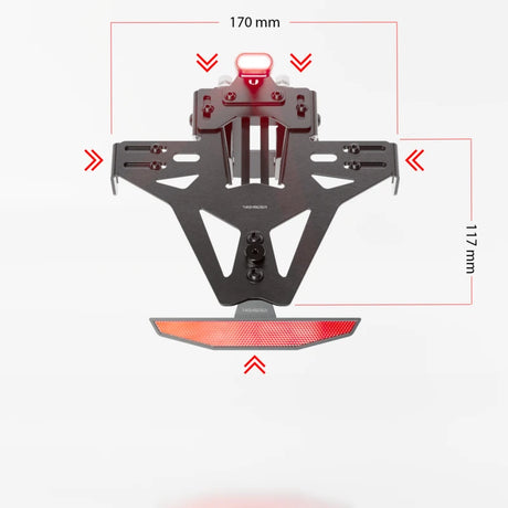 Kennzeichenhalter Highsider Akron-RS Pro-X für Suzuki GSX-8R (24-) GSX-8S (23-)