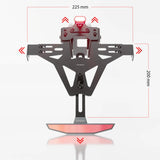 Kennzeichenhalter Highsider Akron-RS Pro-X für Suzuki GSX-8R (24-) GSX-8S (23-)