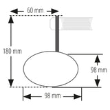 Lenkerendenspiegel Highsider Pro Conero-Evo, Schwarz, Klemmung 12-22 mm