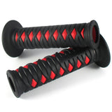 Lenkergriffe Daytona GGD-KATANA, Rot, 7/8 Zoll (22,2 mm), 125 mm