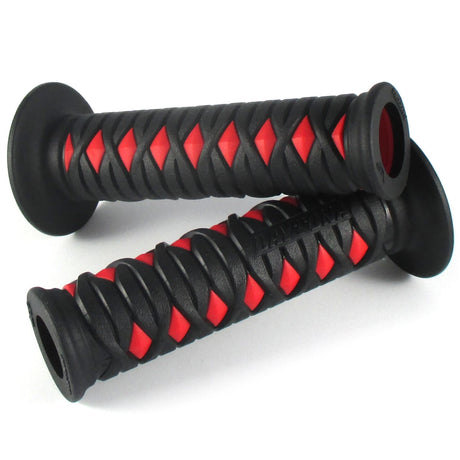 Lenkergriffe Daytona GGD-KATANA, Rot, 7/8 Zoll (22,2 mm), 125 mm