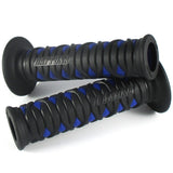Lenkergriffe Daytona GGD-KATANA, Blau, 7/8 Zoll (22,2 mm), 125 mm