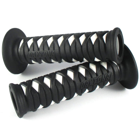 Lenkergriffe Daytona GGD-KATANA, Weiß, 7/8 Zoll (22,2 mm), 125 mm