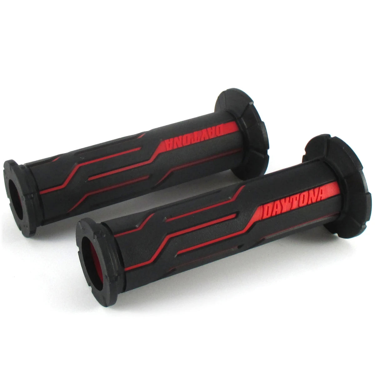 Lenkergriffe Daytona GGD-LINE, Rot, 7/8 Zoll (22,2 mm), 125 mm