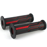 Lenkergriffe Daytona GGD-LINE, Rot, 7/8 Zoll (22,2 mm), 125 mm