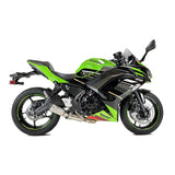 Komplettanlage IXRACE MK2 Edelstahl Silber für Kawasaki Z 650 Ninja 650 (20-22)